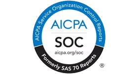 SOC 1 certified logo.